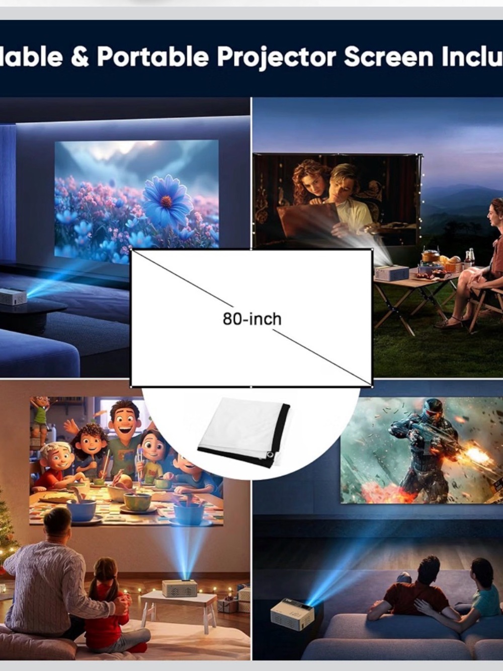 TMY Mini Projector - Picture 2 of 5